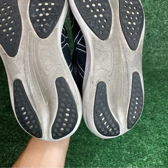 Asics Gel-Nimbus 25 Womens Running Shoes Black Athletic Sneakers Size 9.5 D Wide - Picture 10 of 12